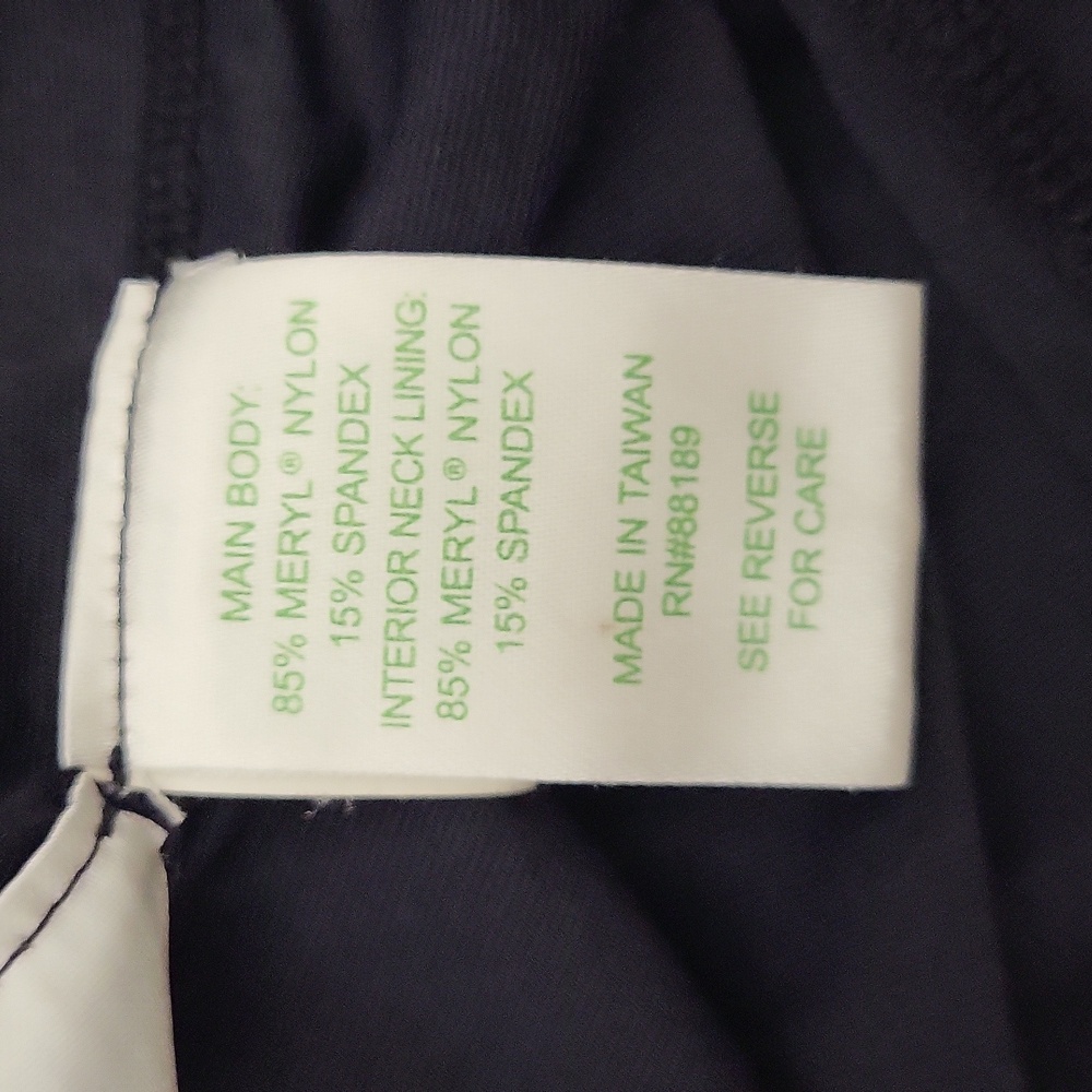 Lilly Pulizter Womens XS Justine Luxletic Half Zip Pullover‎ UPF 50 Onyx Fitted - Picture 8 of 9